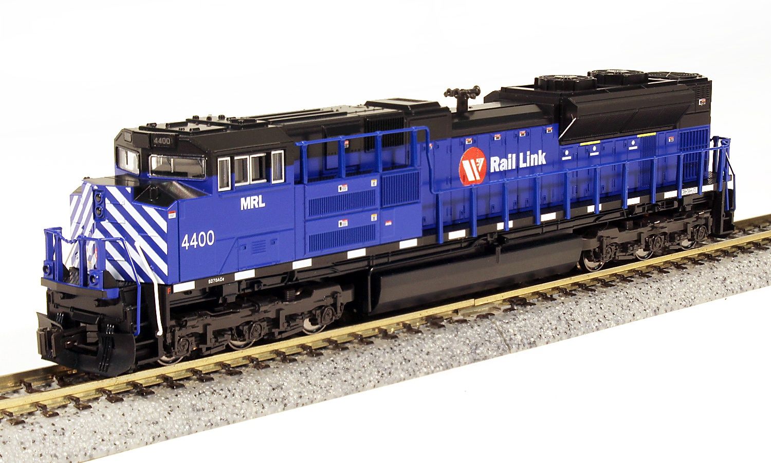 Kato N SD70ACe Diesel MRL #4401/blu&amp;blk/DCC