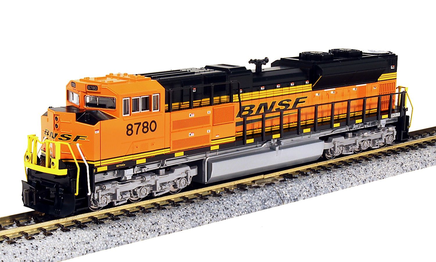 Kato N SD70ACe Diesel BNSF #8780/Swoosh/DCC