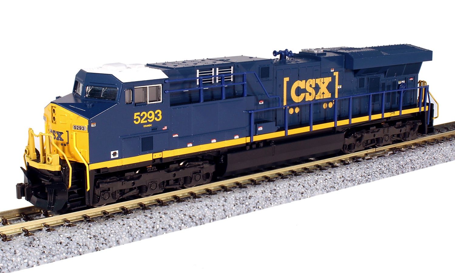 Kato N ES44DC Diesel CSX &#39;Boxcar&#39; #5293/DCC