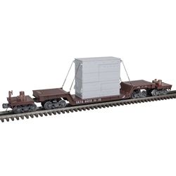 Atlas Premier O 75&#39; Depressed Center Flat Car Conrail #766013