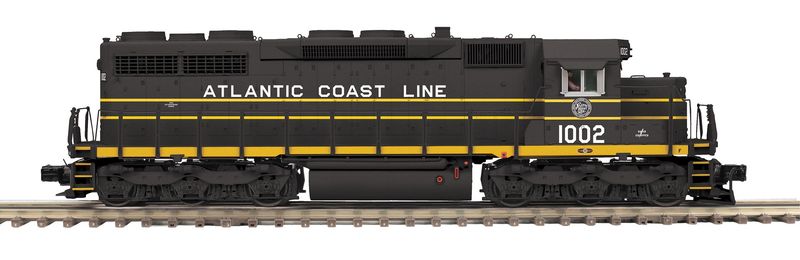 MTH Premier SD-35 Diesel Engine w/Proto-Sound 3.0 (Hi-Rail Wheels) Atlantic Coast Line #1002