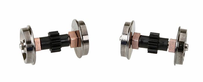 Walters Proto-Replacement Geared Driver Assembly (Diesel Wheelset) pkg(2)