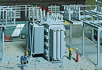 Electric Transformer -- Kit - 4 x 2-1/4 x 2-3/4" 10.2 x 5.7 x 7cm