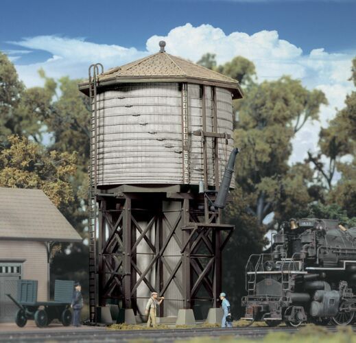 Wood Water Tank -- Kit - 3-1/2 x 3-7/8 x 6-5/8" 8.7 x 9.6 x 16.5cm