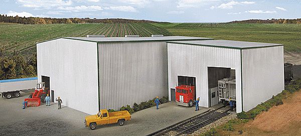 Corn Unloading &amp; Storage Sheds - North American Ethanol -- Kit