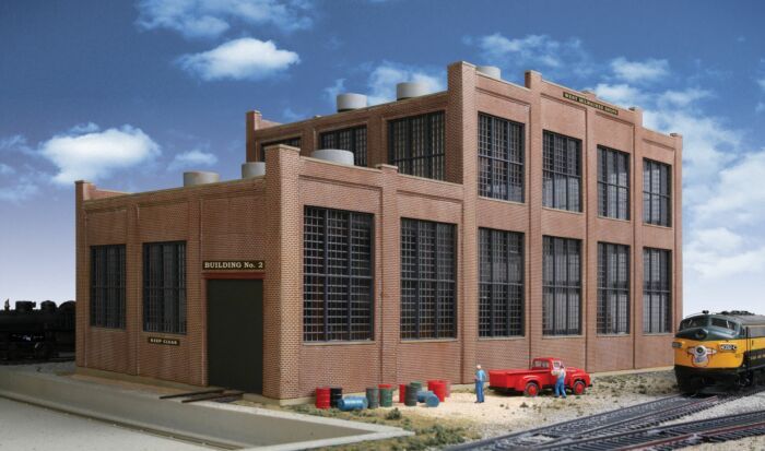 Railroad Shop -- Kit - 17-1/8 x 8-3/4 x 8-5/8&quot; 43.4 x 22.2 x 22cm