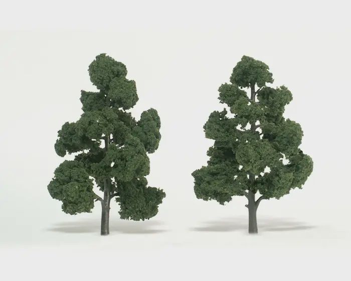 Woodland Scenics - 2 Deciduous Trees (Medium Green)