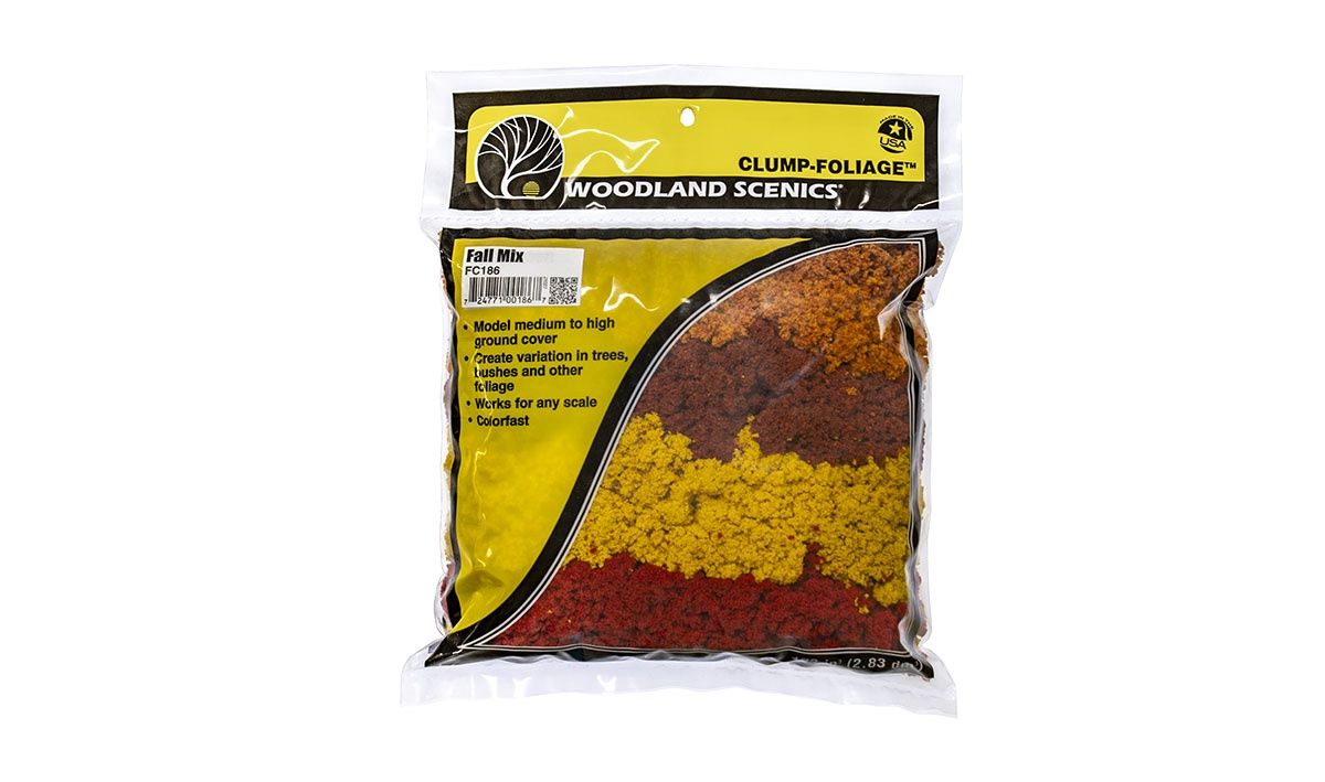 Woodland Scenics - Clump-Foliage™ Fall Mix Large Bag