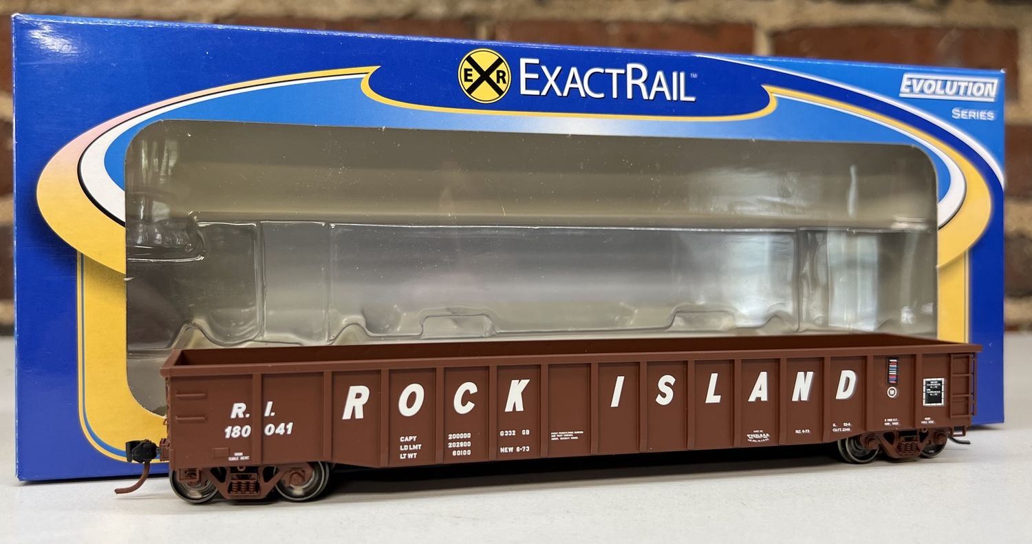 ExactRail-  Thrall 2244 15-Panel Gondola - Heavy Top Chord - RI
