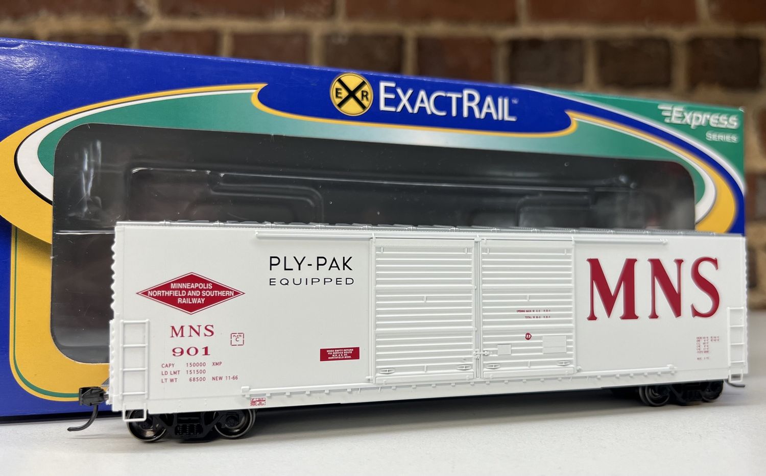 ExactRail - Gunderson 5200 Box Car - MNS