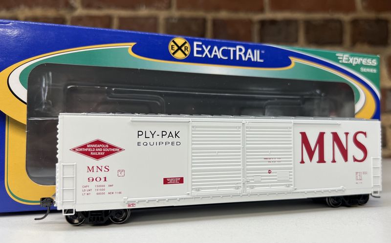 ExactRail - Gunderson 5200 Box Car - MNS