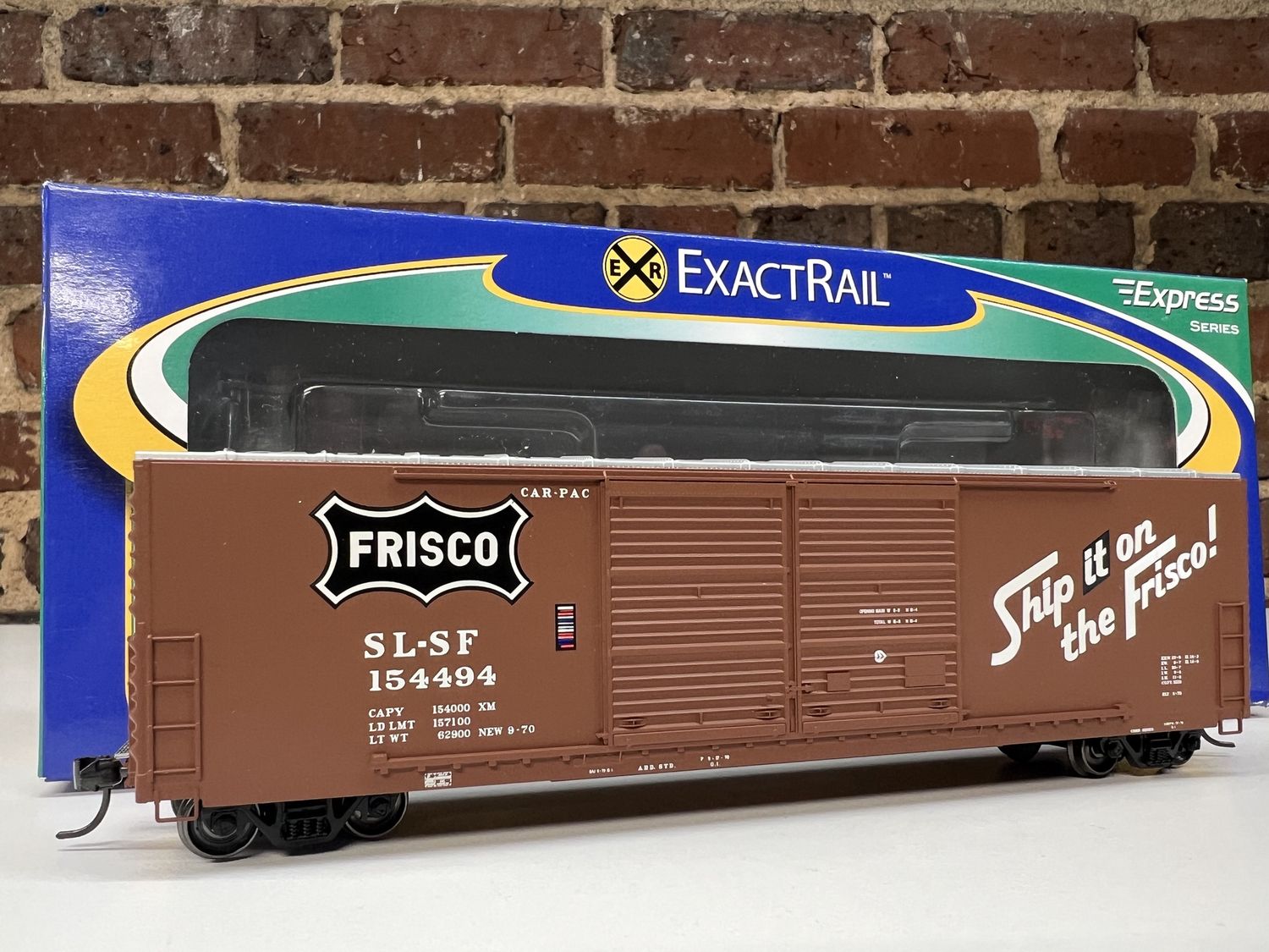 ExactRail - Gunderson 5200 Box Car - SLSF