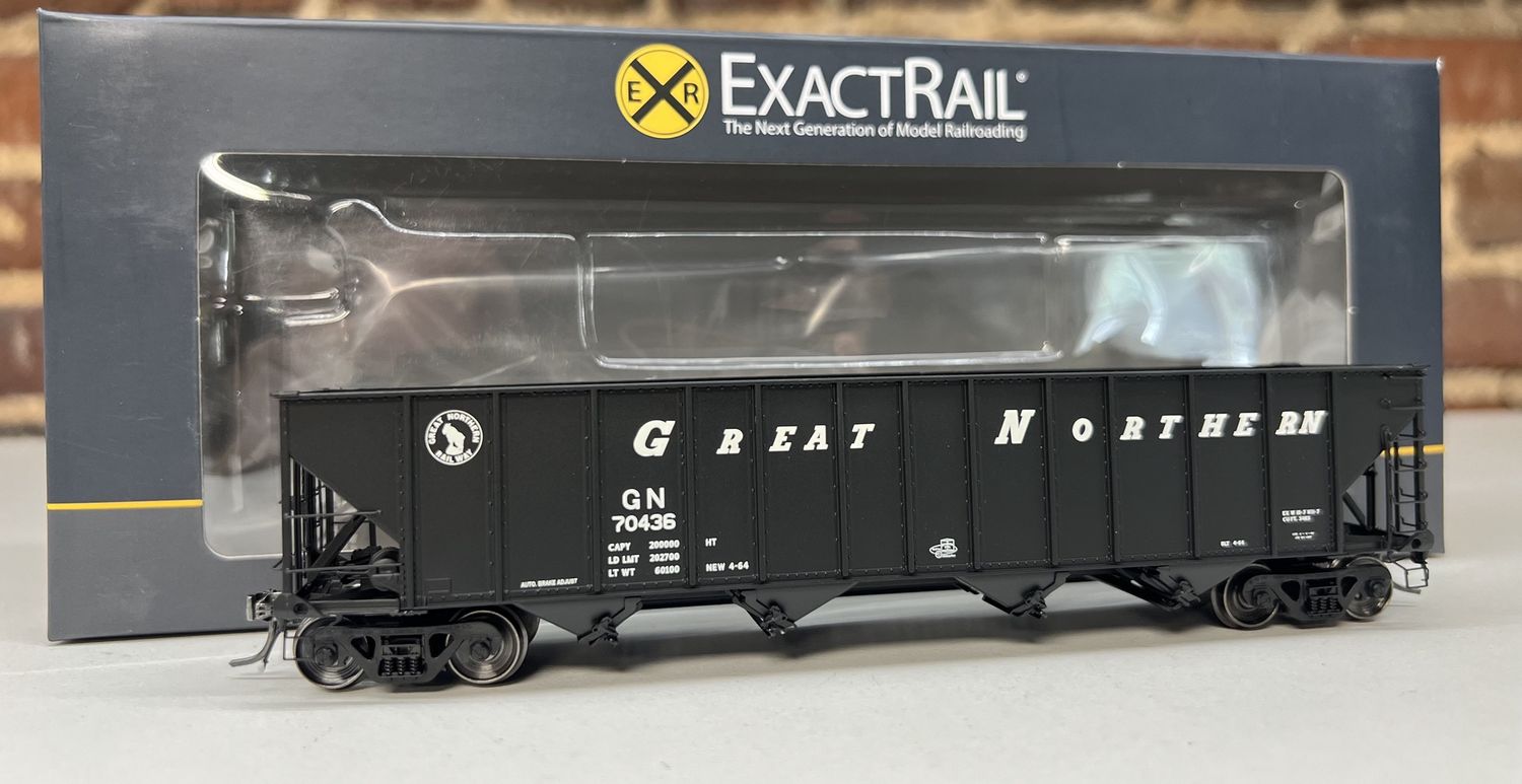 ExactRail - Bethlehem 3483 Hopper - Great Northern &#39;1964 As Delivered&#39;