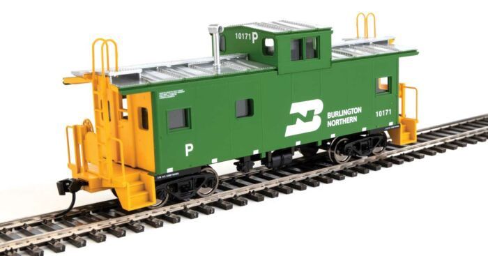 Walthers - International Wide-Vision Caboose - Ready to Run -- Burlington Northern #10171