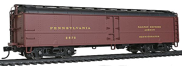WalthersProto- 50&#39; Pennsylvania Class R50b Express Reefer - Ready to Run -- Pennsylvania Railroad #2670