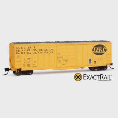 ExactRail - N Scale - Evans-USRE 5277 Boxcar - Lake Erie, Franklin, and Clarion