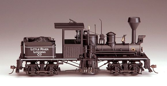 Bachmann Spectrum- Class A Two-Cylinder T-Boiler, Two-Truck Shay Loco