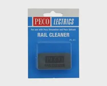 Peco - Rail Cleaner Abrasive Rail Cleaning Block