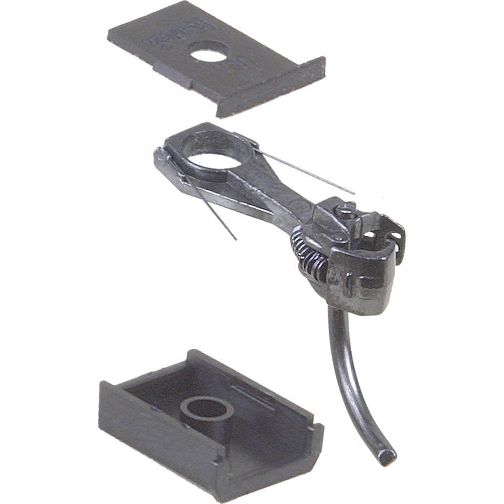 Kadee #158-HO Scale Whisker Scale Metal Couplers with Gearboxes - Medium (9/32&quot;) Centerset Shank