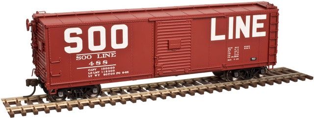 Atlas HO Scale - SOO Line USRA Steel Rebuilt Box Car #488