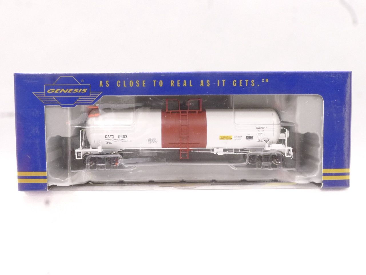Athearn Genesis HO - GATX GATC 20K Gallon Tank Car #11652