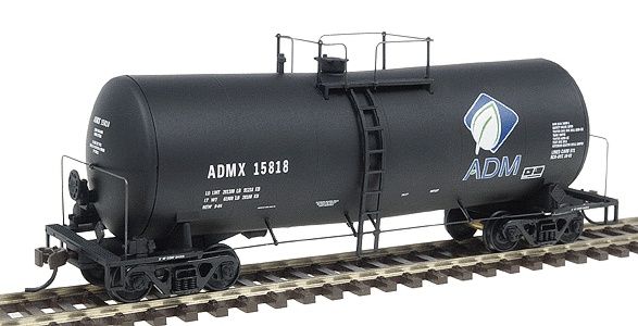 Walthers Gold Line(TM) 16,000 Gallon Funnel-Flow Tank Car - Single Car - Assembled -- ADM Corn Syrup (2004 Logo)