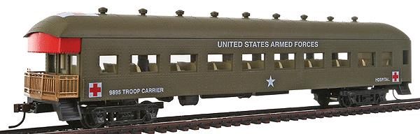 Model Power-HO Hospital Car, US Army