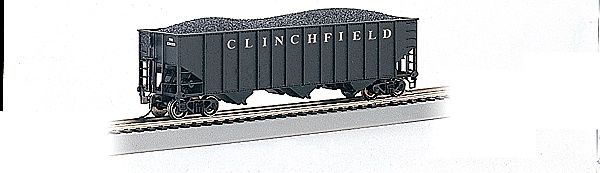 Bachmann 18732 -Bethlehem Steel 3-Bay 100-Ton Open Hopper -- Clinchfield