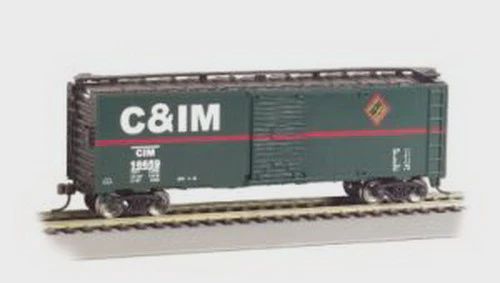Bachmann 17025 - 40&#39; Box Car-Chicago &amp; Illinois Midland