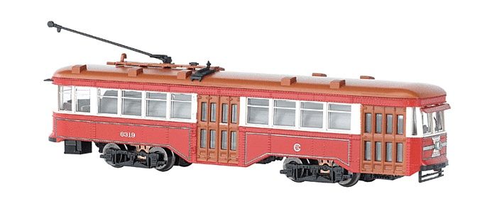 Bachmann N Scale -Peter Witt Streetcar - DCC - Spectrum(R) -- Chicago Surface Lines