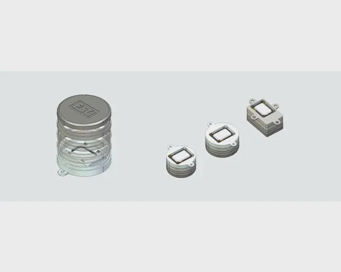 ESU #50341 - Speaker set Single 11x15mm Modular Soundbox kit for 20mm 23mm 16x25mm