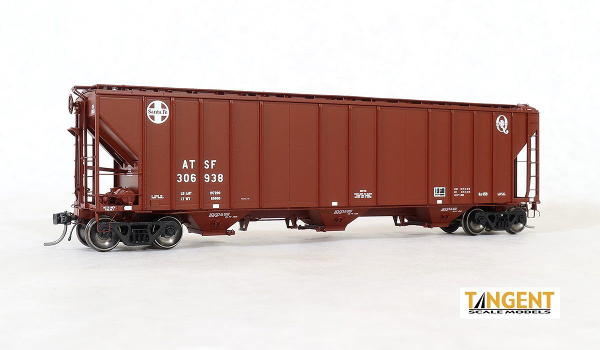 Pre-Owned, Like New- Tangent - ATSF “Quality Repaint 1991” GATC 4500 Covered Hopper