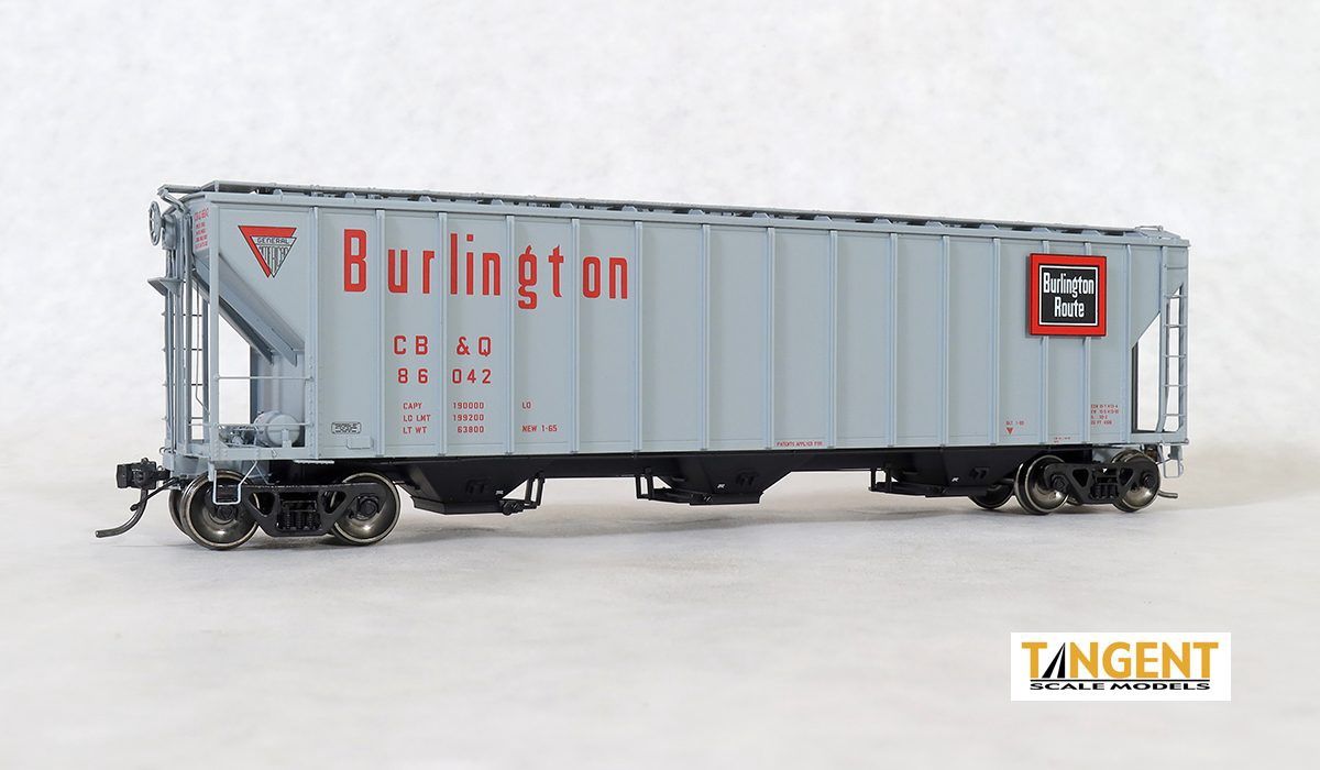 Pre-Owned, Like-New - Tangent - “Delivery Gray 1-1965” GATC 4500 Covered Hopper #86029