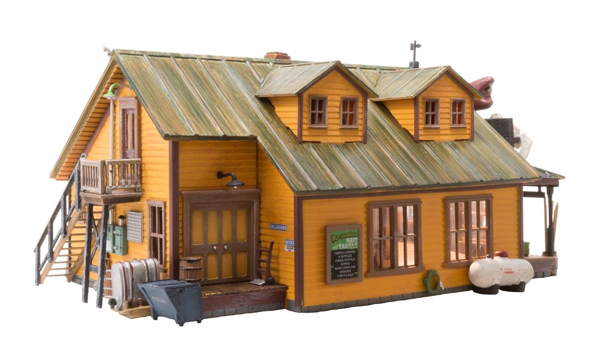 Woodland Scenics - Mo Skeeters Bait &amp; Tackle - HO Scale