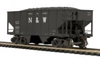 MTH - HO USRA 55-Ton Steel Twin Hopper N&amp;W #22072
