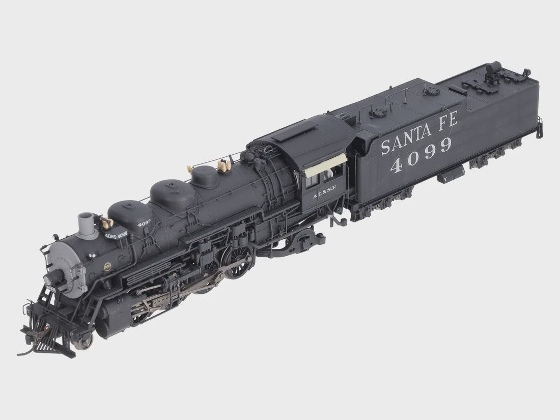 Pre-Owned, Like New - Broadway Limited HO ATSF 2-8-2 Mikado Steam Locomotive #4099