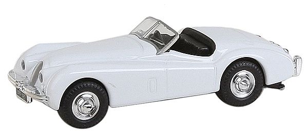 Model Power-Diecast Automobiles-1948 Jaguar XK 120 (White)