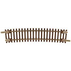 Atlas-N CODE 55 TRACK 15&quot; Radius Half Section (6 pcs/pk )