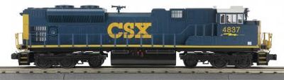 MTH RailKing - 30-21229-1 - SD70ACe Imperial Diesel Engine With Proto-Sound 3.0 -  CSX  #4837