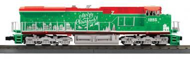 MTH RailKing 30-21238-1 - ES44AC Imperial Diesel Engine With Proto-Sound 3.0 -  Christmas  #1225