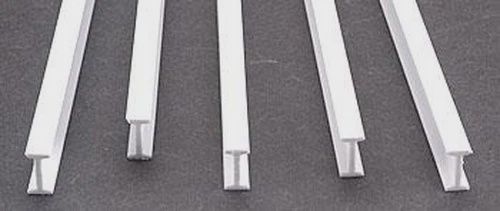 Plastruct 90519 - Styrene Structural Shapes - I-Beams -- 7/16 x 15&quot; Long pkg(5)