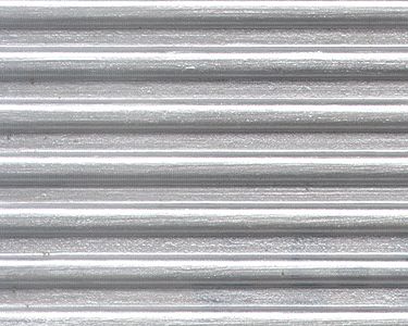 Plastruct-Patterned Sheets - Siding - Corrugated - .020 x 7 x 11&quot; pkg(2) -- White - .187&quot; Spacing