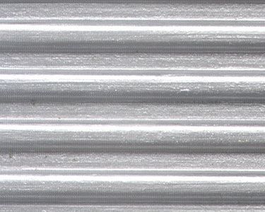 Plastruct-Patterned Sheets - Siding - Corrugated - .020 x 7 x 11&quot; pkg(2) -- White - .250&quot; Spacing