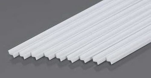 Plastruct 90592 - Styrene Structural Shapes - Zees -- 3/32 x 10&quot; Long pkg(9)