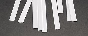 Plastruct 90729 - Styrene Plastic Strips -- .020 x .250 x 10&quot; .05 x .64 x 25.4cm pkg(10)