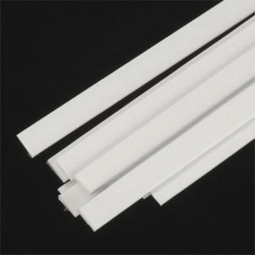 Plastruct 90726 - Styrene Plastic Strips -- .020 x .125 x 10&quot; .05 x .32 x 25.4cm pkg(10)