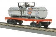 MTH RailKing 30-73258 - Tank Car - (Chrome) Gulf #10258