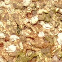 Plastruct-Patterned Sheets - Stone - Rock Embankment - .020 x 7 x 12&quot; pkg(2) -- .225&quot; Beige Stones