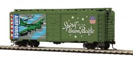 MTH 85-74158 - HO 40’ PS-1 Box Car - Union Pacific (Air Force - UP Spirit)