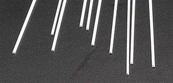 Plastruct  90740 - Styrene Rod - Square -- .040 x 10&quot; Long pkg(10)